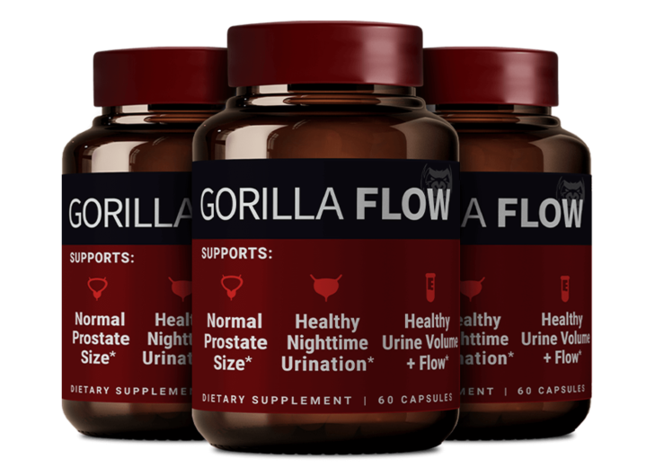 Men's Health Prostate Supplement GORILLA FLOW
