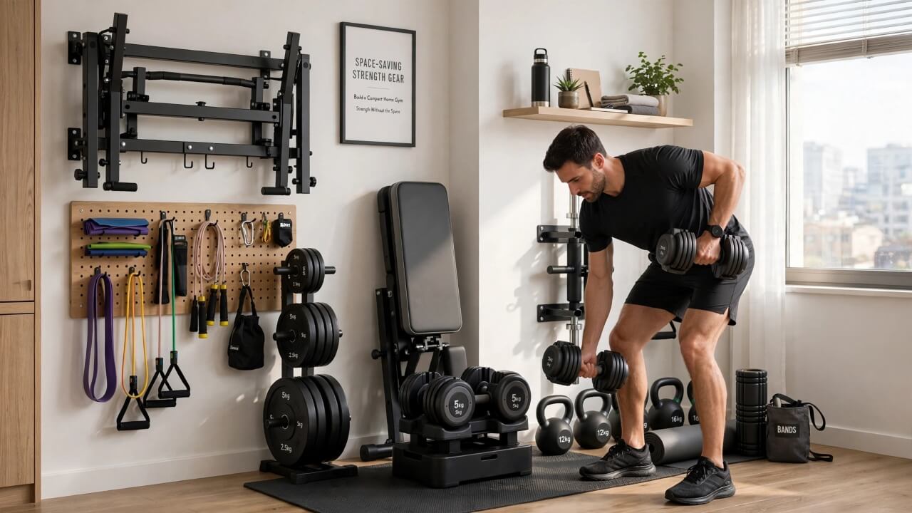Space-Saving Strength Gear: Build a Compact Home Gym