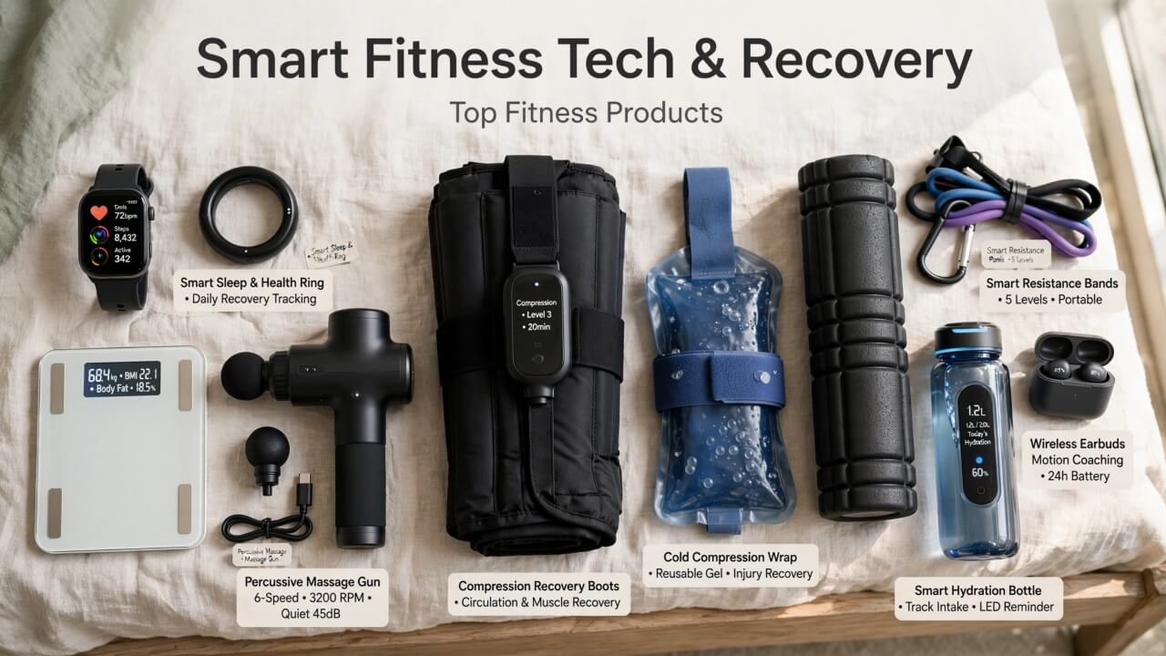 Smart Fitness Tech and Recovery: Top Fitness Products