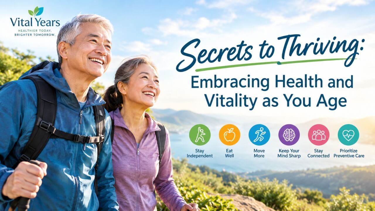 Golden Years Glow: Embracing Healthy Aging with Grace and Vitality